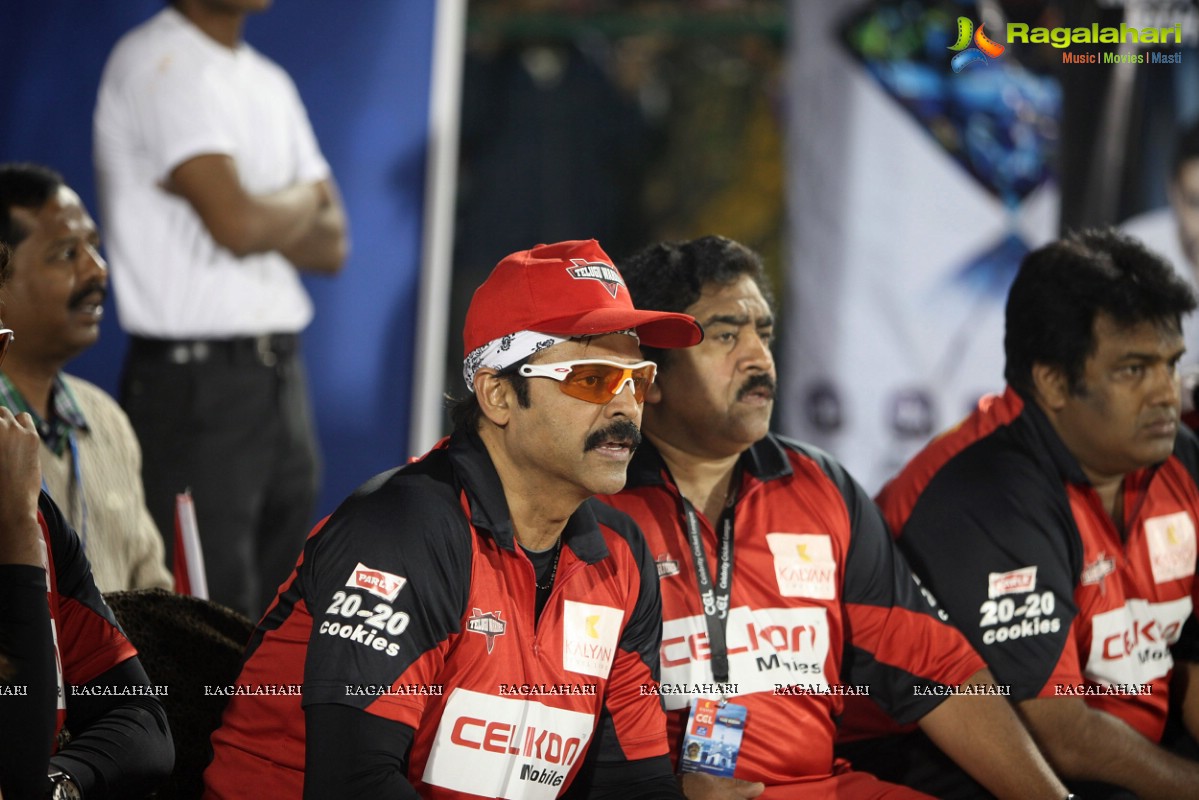 CCL 3: Telugu Warriors Vs Bengal Tigers Match (Set 3)