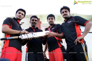 2013 CCL Telugu Warriors Practice Match at JSCA Stadium, Ranchi