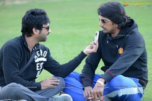 2013 CCL Telugu Warriors Practice Match at JSCA Stadium, Ranchi