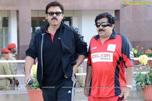 2013 CCL Telugu Warriors Practice Match at JSCA Stadium, Ranchi