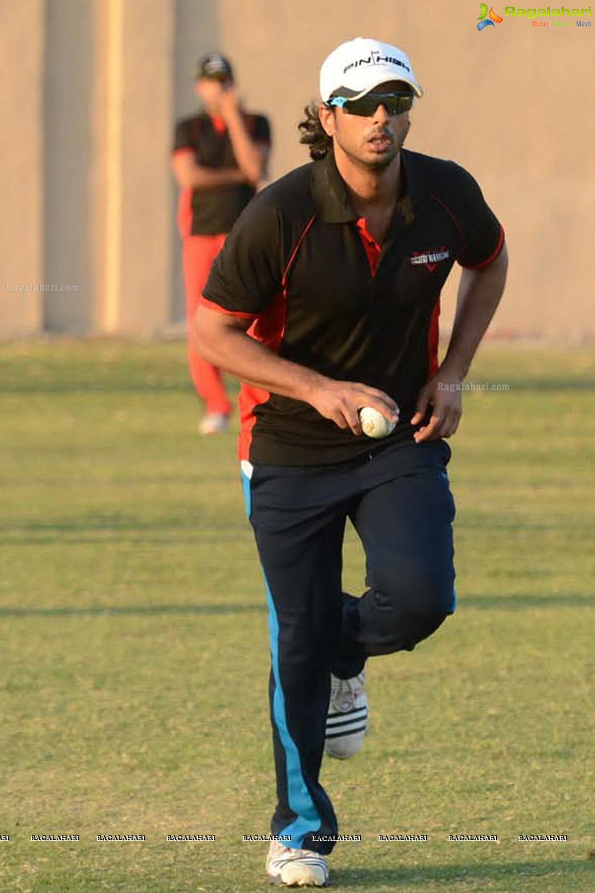 CCL 3: Telugu Warriors Team Practice Match at JSCA Stadium, Ranchi