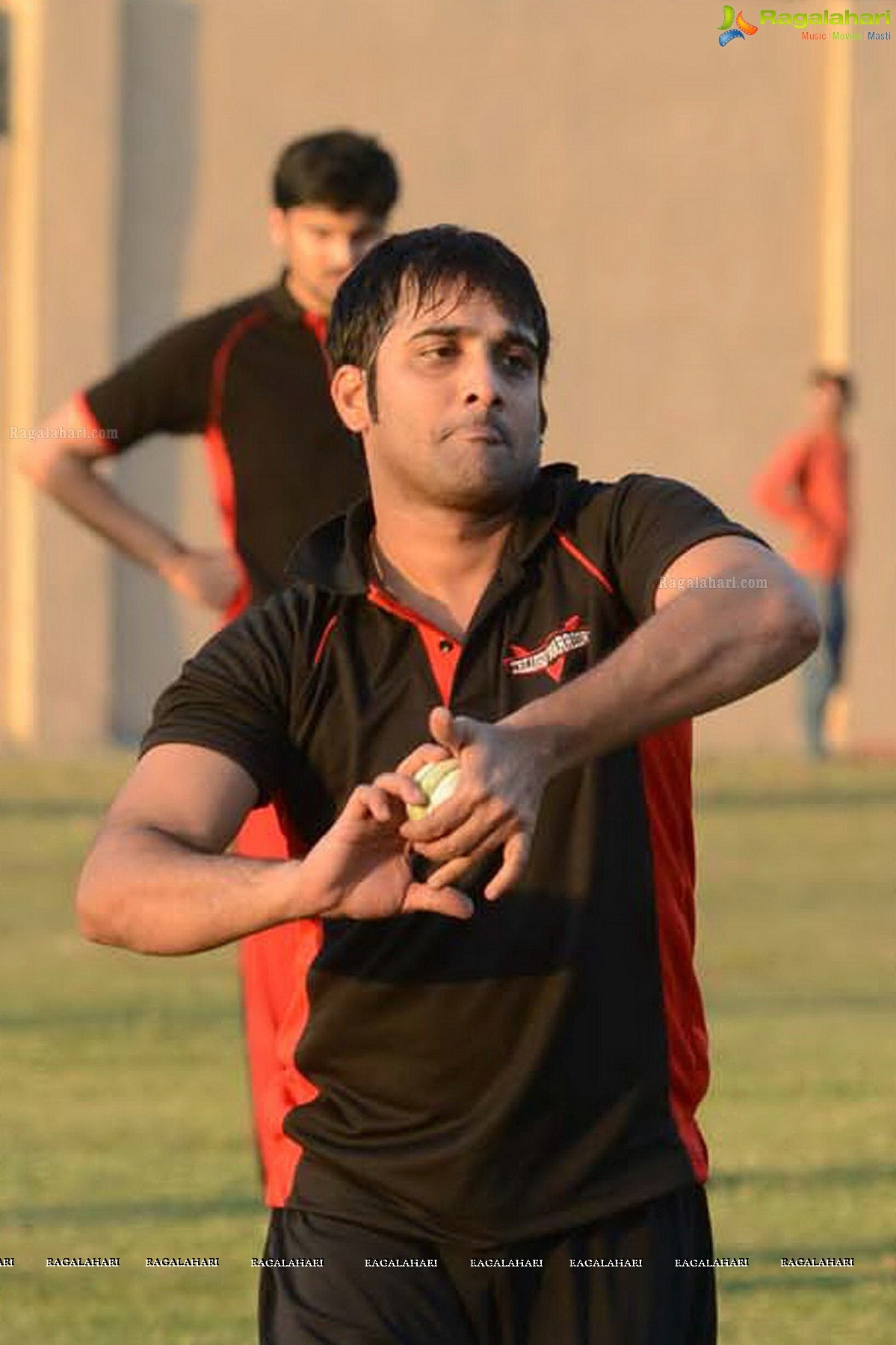 CCL 3: Telugu Warriors Team Practice Match at JSCA Stadium, Ranchi