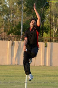 2013 CCL Telugu Warriors Practice Match at JSCA Stadium, Ranchi