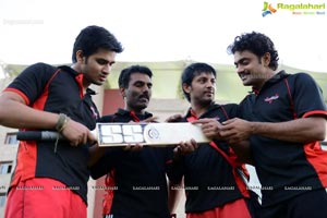 2013 CCL Telugu Warriors Practice Match at JSCA Stadium, Ranchi