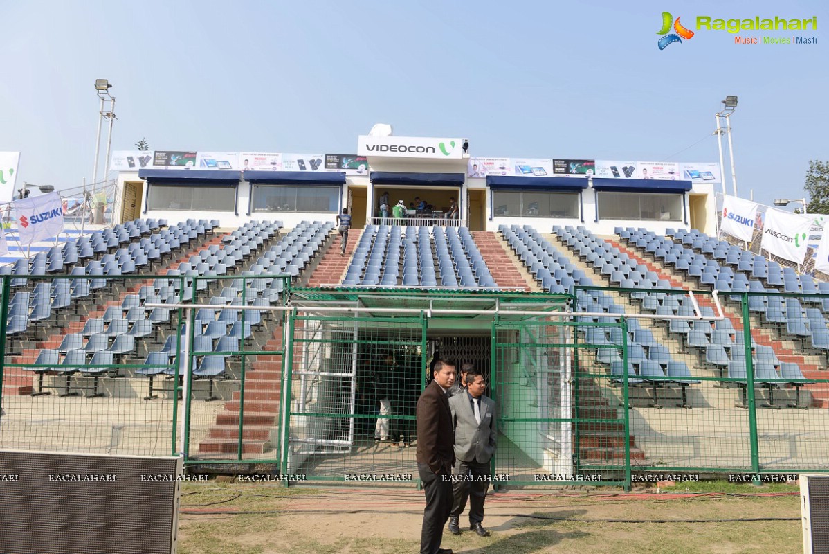 CCL 3: Telugu Warriors Practice Match at Siliguri