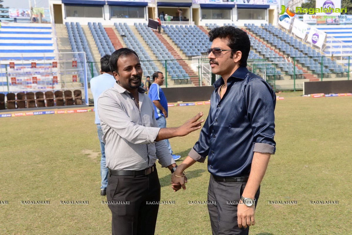 CCL 3: Telugu Warriors Practice Match at Siliguri