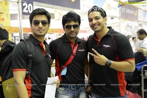 CCL 3: Telugu Warriors Team at Ranchi