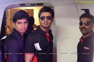 CCL 3: Telugu Warriors Team at Ranchi