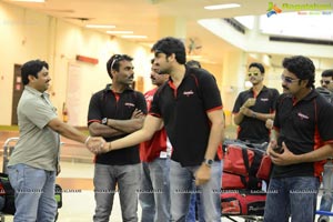 CCL 3: Telugu Warriors Team at Ranchi