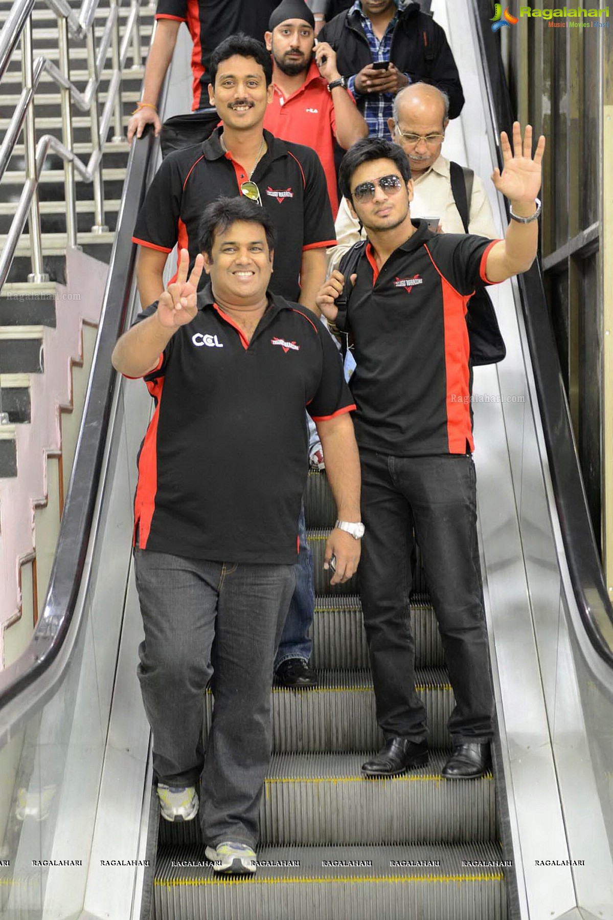 CCL 3: Telugu Warriors Team at Ranchi