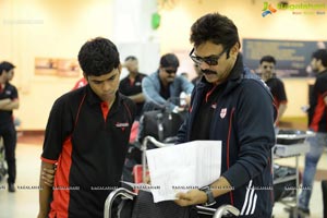 2013 CCL Telugu Warriors Team at Ranchi