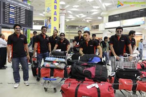 CCL 3: Telugu Warriors Team at Ranchi