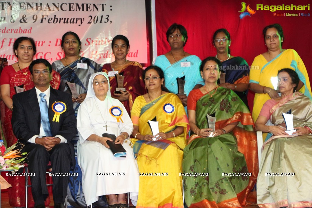 St. Francis College for Women UGC sponsored National Seminar  (Feb. 8, 2013)