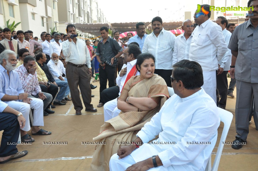 AP Telugu Cine Workers Chitrapuri Colony Inauguration