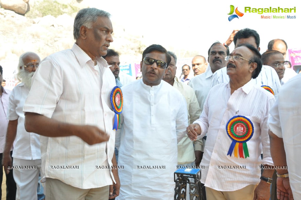 AP Telugu Cine Workers Chitrapuri Colony Inauguration