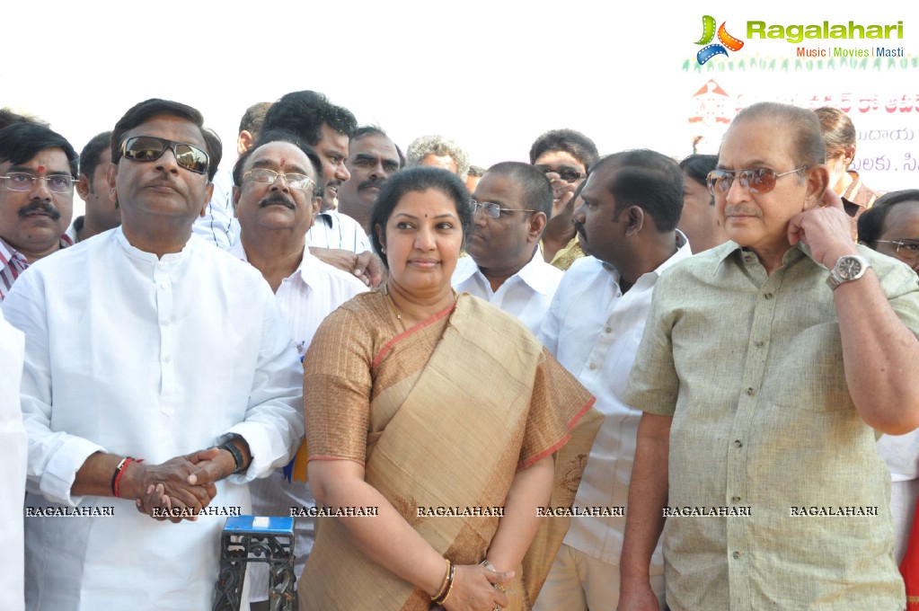 AP Telugu Cine Workers Chitrapuri Colony Inauguration