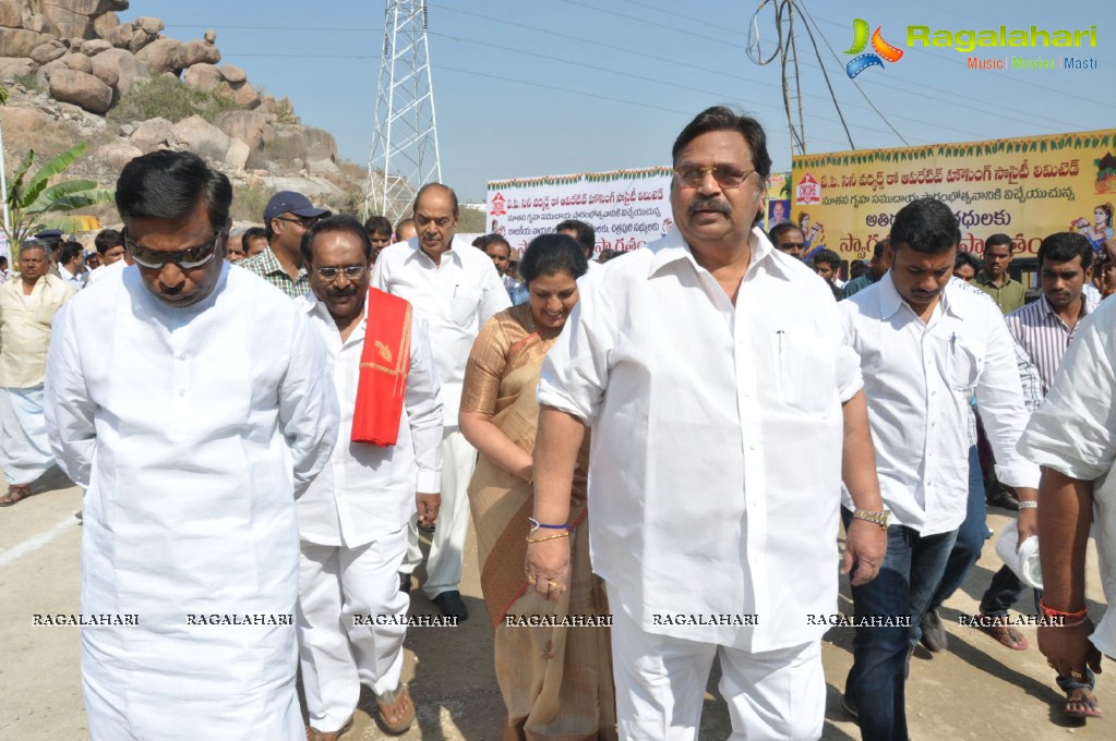 AP Telugu Cine Workers Chitrapuri Colony Inauguration