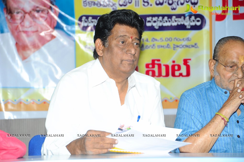 Kinnera Art Theaters K.Viswanath Pressmeet