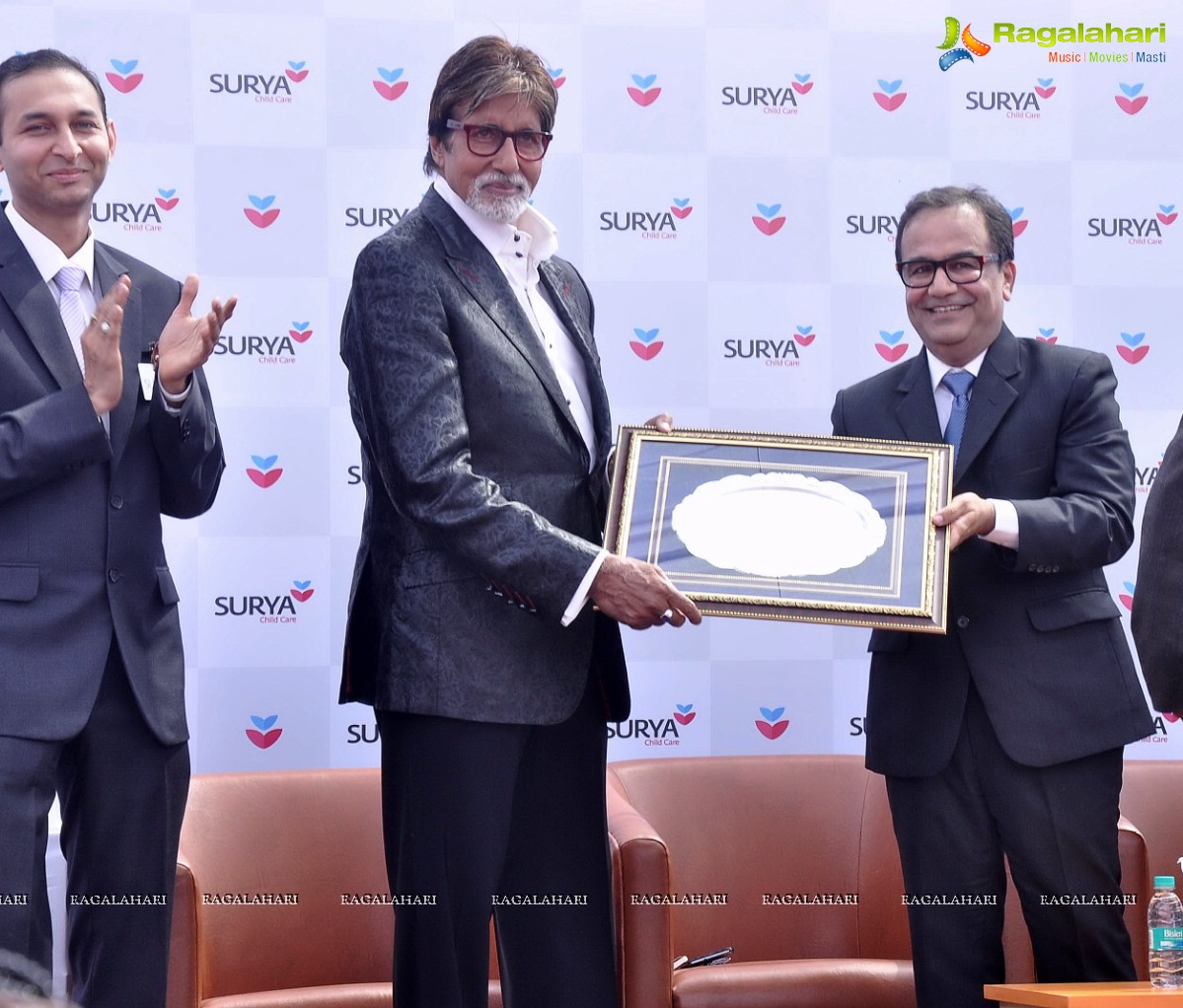 Amitabh Bachchan inaugurates Surya Child Care, Mumbai