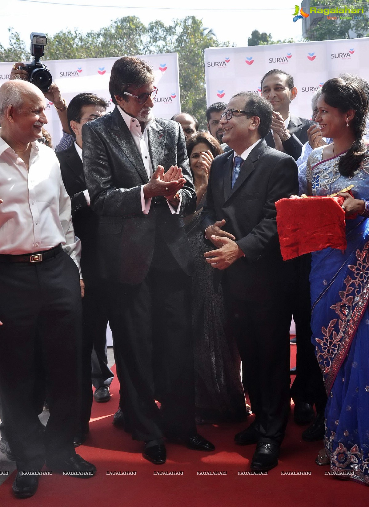 Amitabh Bachchan inaugurates Surya Child Care, Mumbai