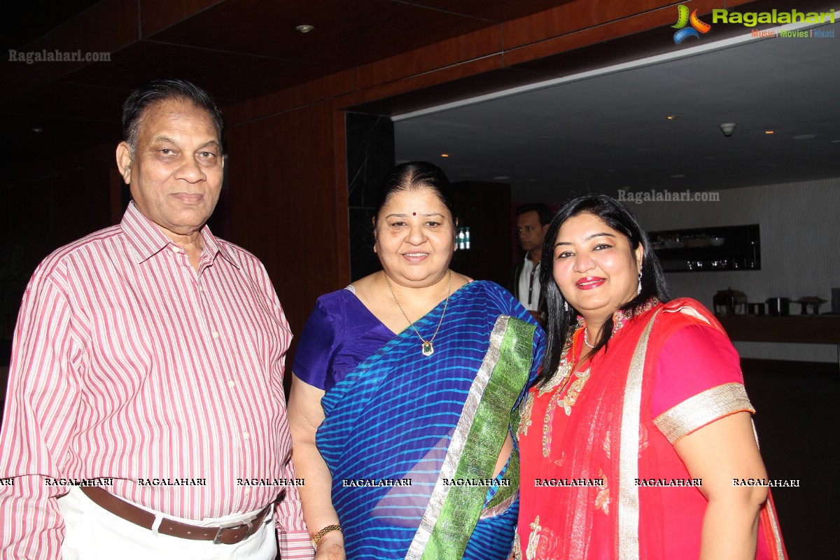 Anju Bapna Birthday Bash 2014 at Taj Vivanta, Hyderabad