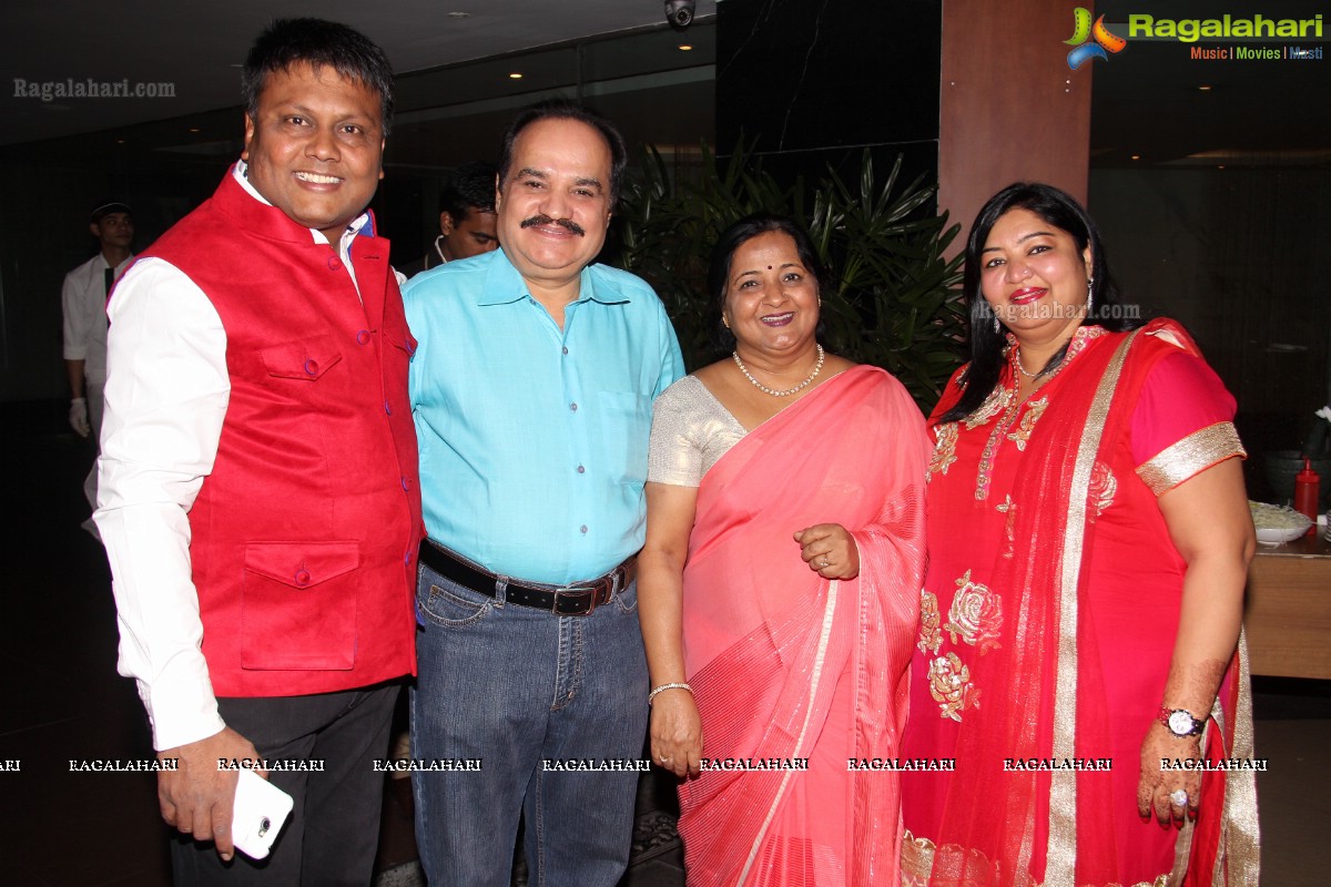 Anju Bapna Birthday Bash 2014 at Taj Vivanta, Hyderabad