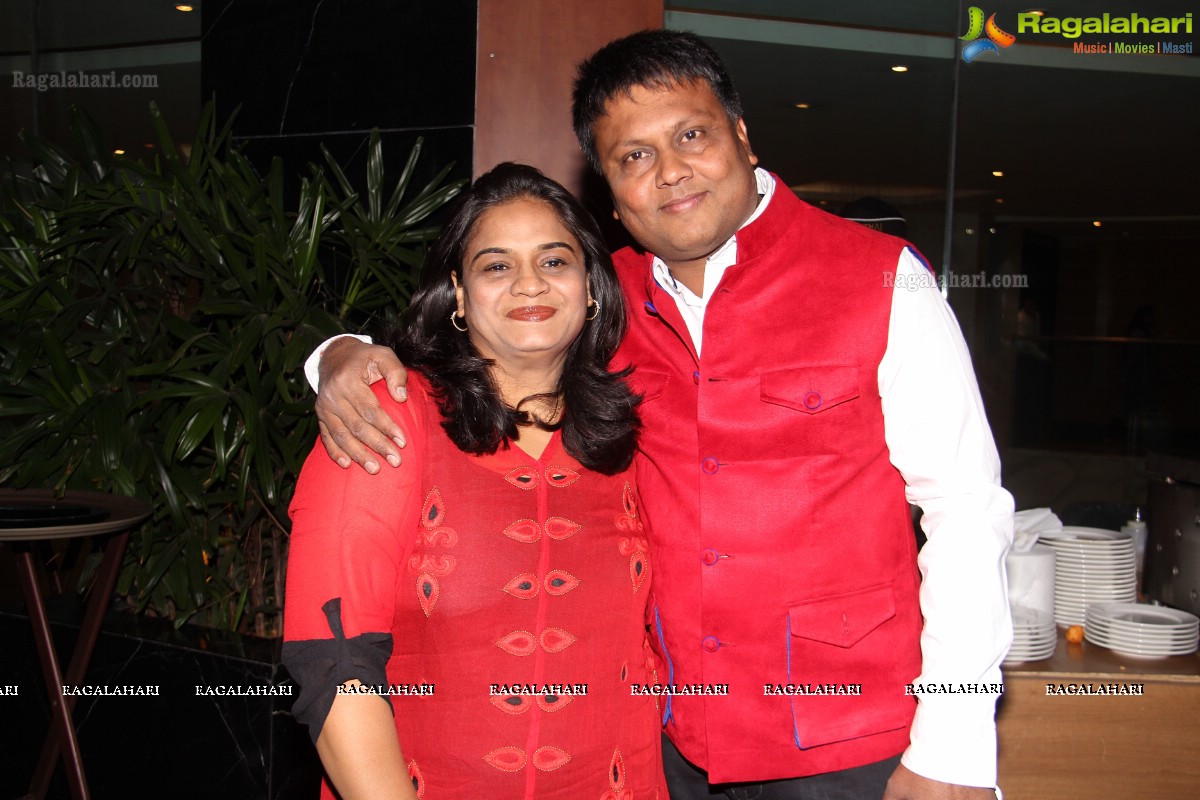 Anju Bapna Birthday Bash 2014 at Taj Vivanta, Hyderabad