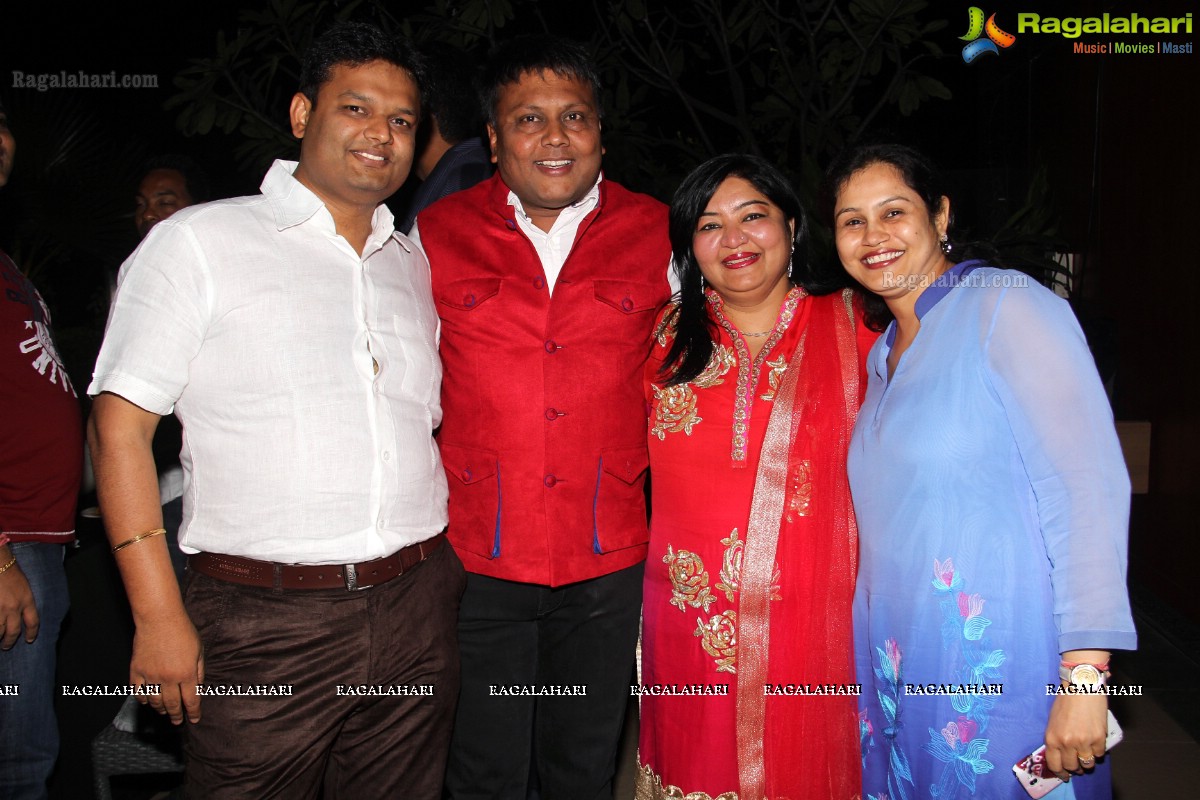 Anju Bapna Birthday Bash 2014 at Taj Vivanta, Hyderabad