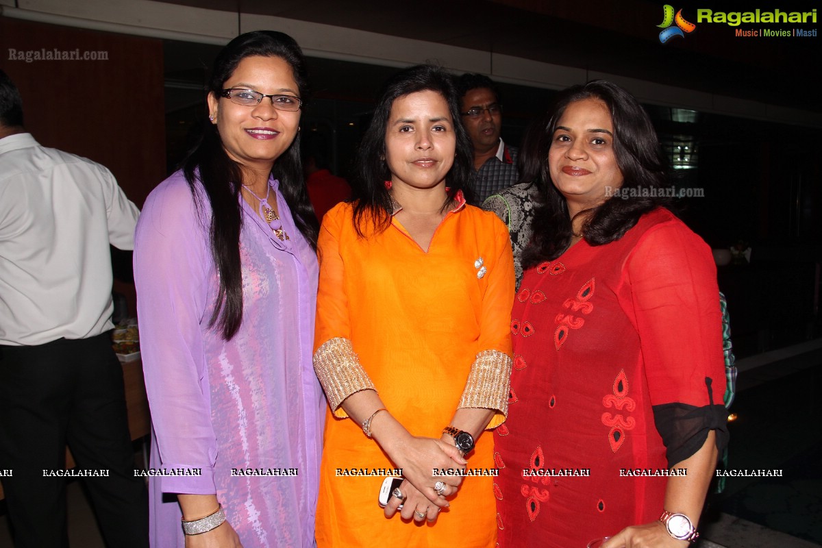 Anju Bapna Birthday Bash 2014 at Taj Vivanta, Hyderabad