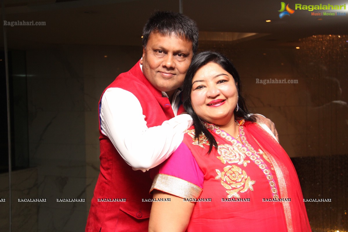 Anju Bapna Birthday Bash 2014 at Taj Vivanta, Hyderabad