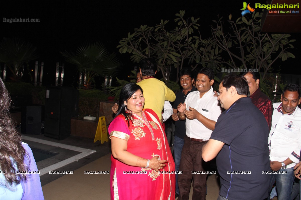 Anju Bapna Birthday Bash 2014 at Taj Vivanta, Hyderabad