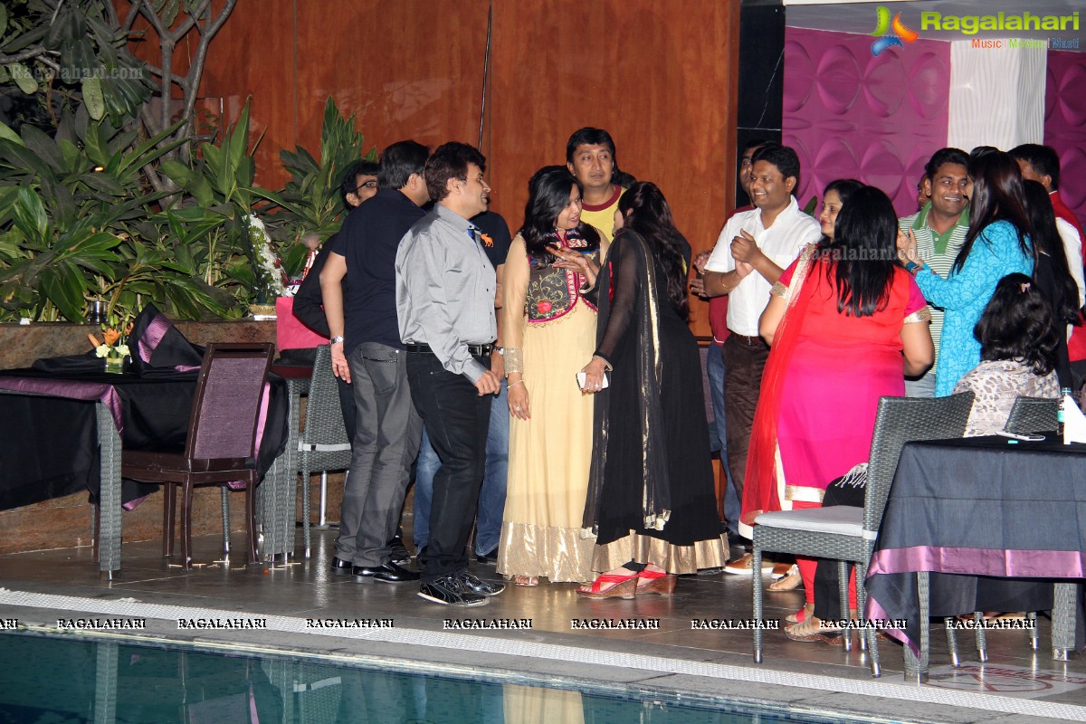 Anju Bapna Birthday Bash 2014 at Taj Vivanta, Hyderabad