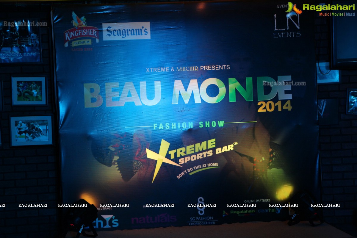 Beau Monde 2014 Fashion Show At Xtreme Sports Bar