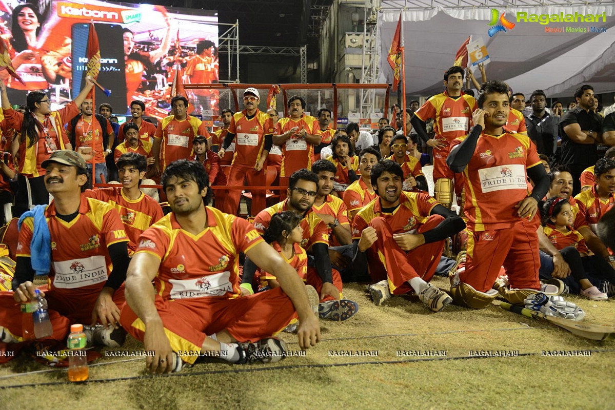 CCL4: Telugu Warriors Vs Karnataka Bulldozers (Set 1)