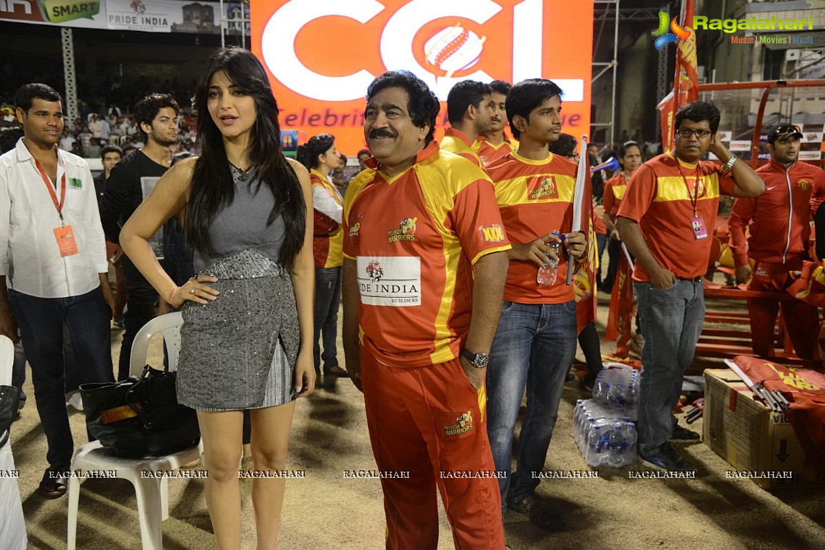 CCL4: Telugu Warriors Vs Karnataka Bulldozers (Set 1)