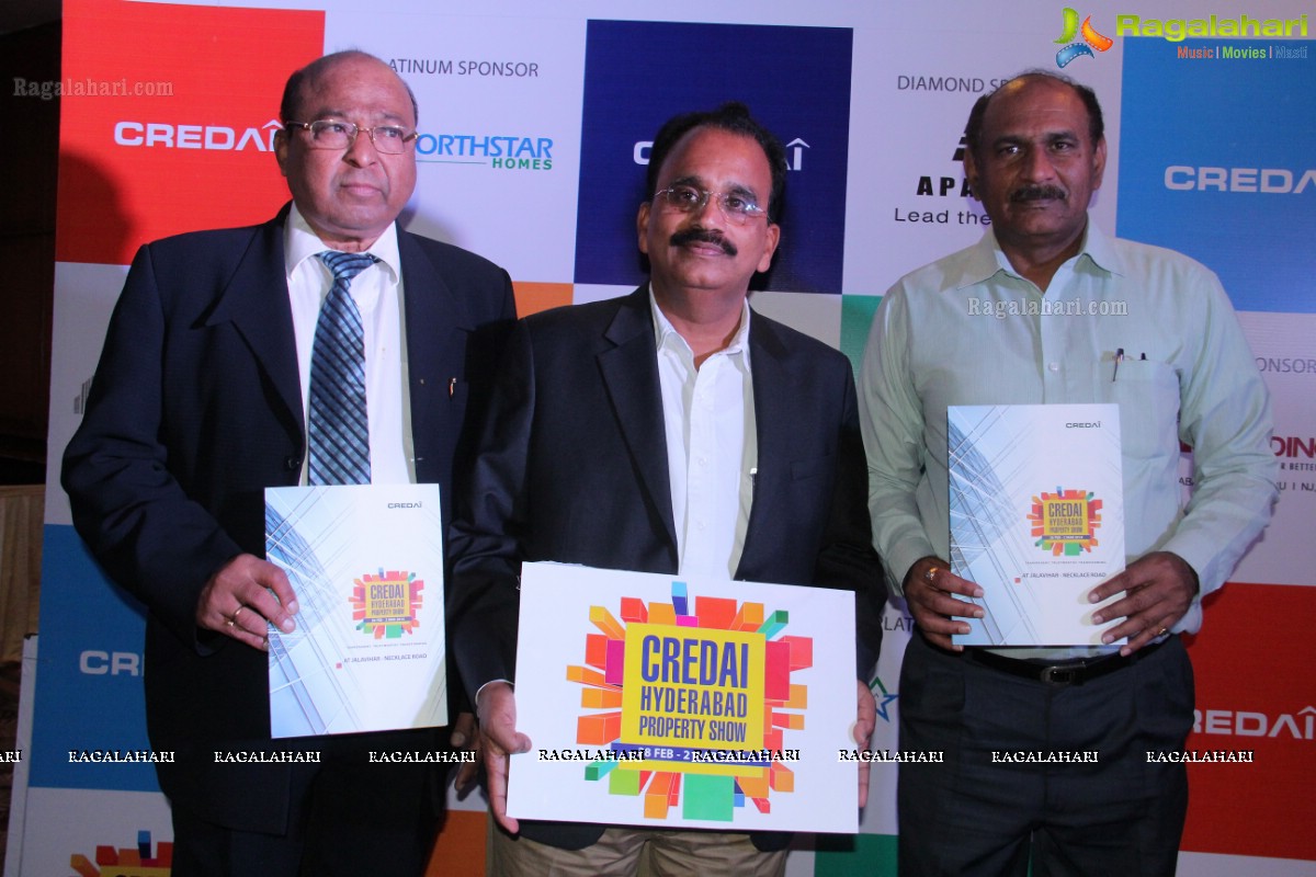CREDAI Hyderabad Property Show 2014 Press Meet
