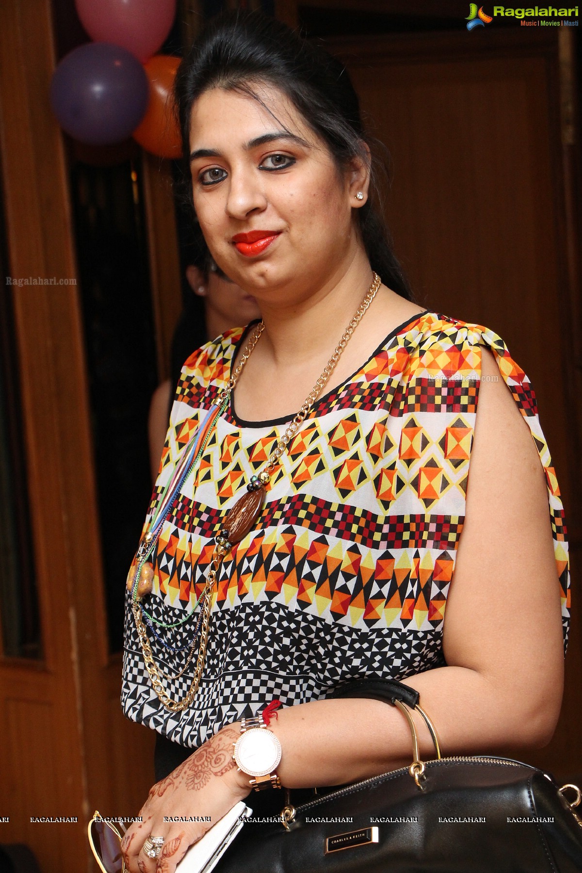 Gorgeous Girls Club Floral Theme Party at Ohris, Hyderabad