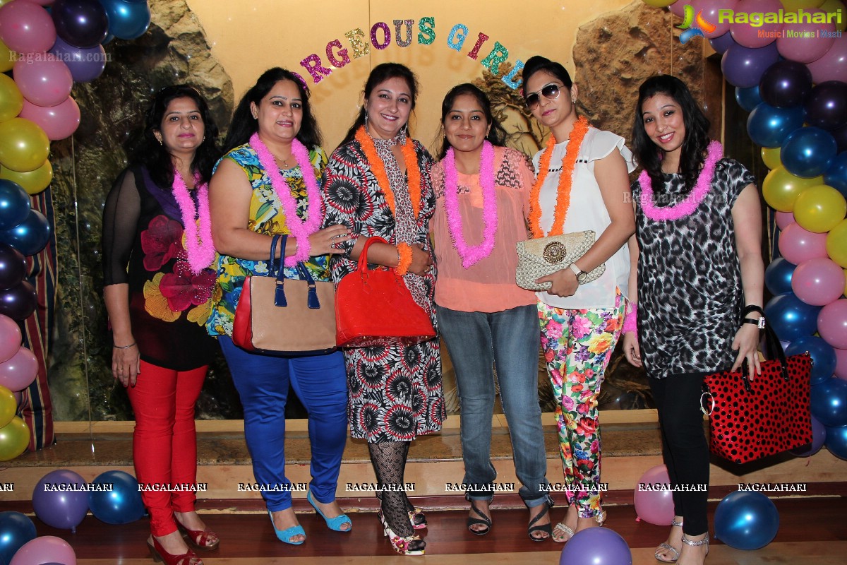 Gorgeous Girls Club Floral Theme Party at Ohris, Hyderabad