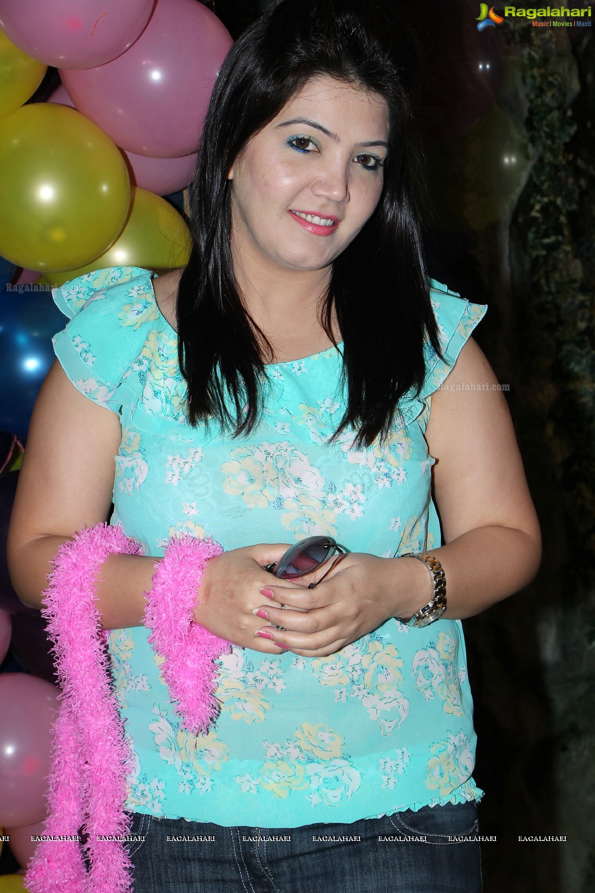 Gorgeous Girls Club Floral Theme Party at Ohris, Hyderabad