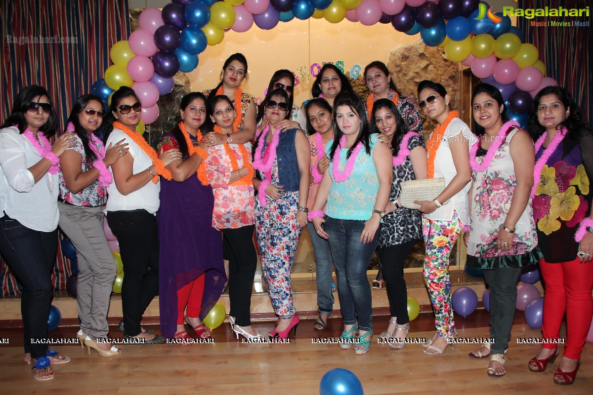 Gorgeous Girls Club Floral Theme Party at Ohris, Hyderabad