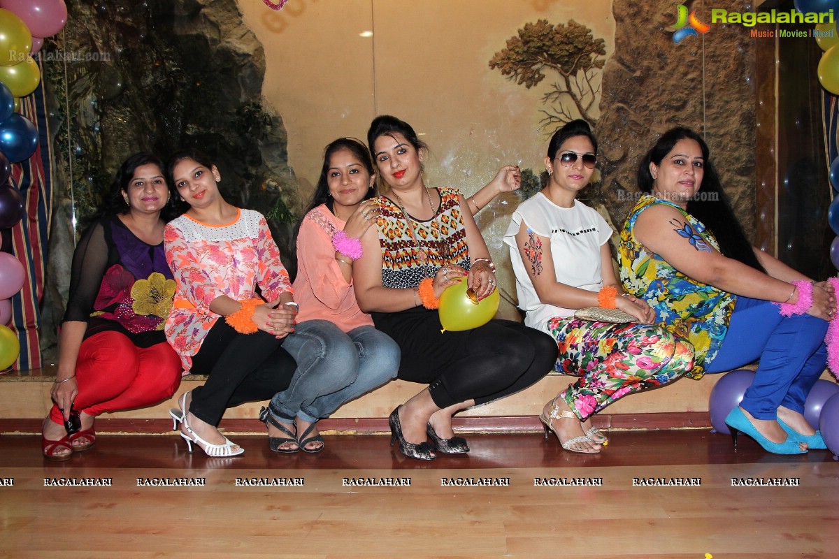 Gorgeous Girls Club Floral Theme Party at Ohris, Hyderabad