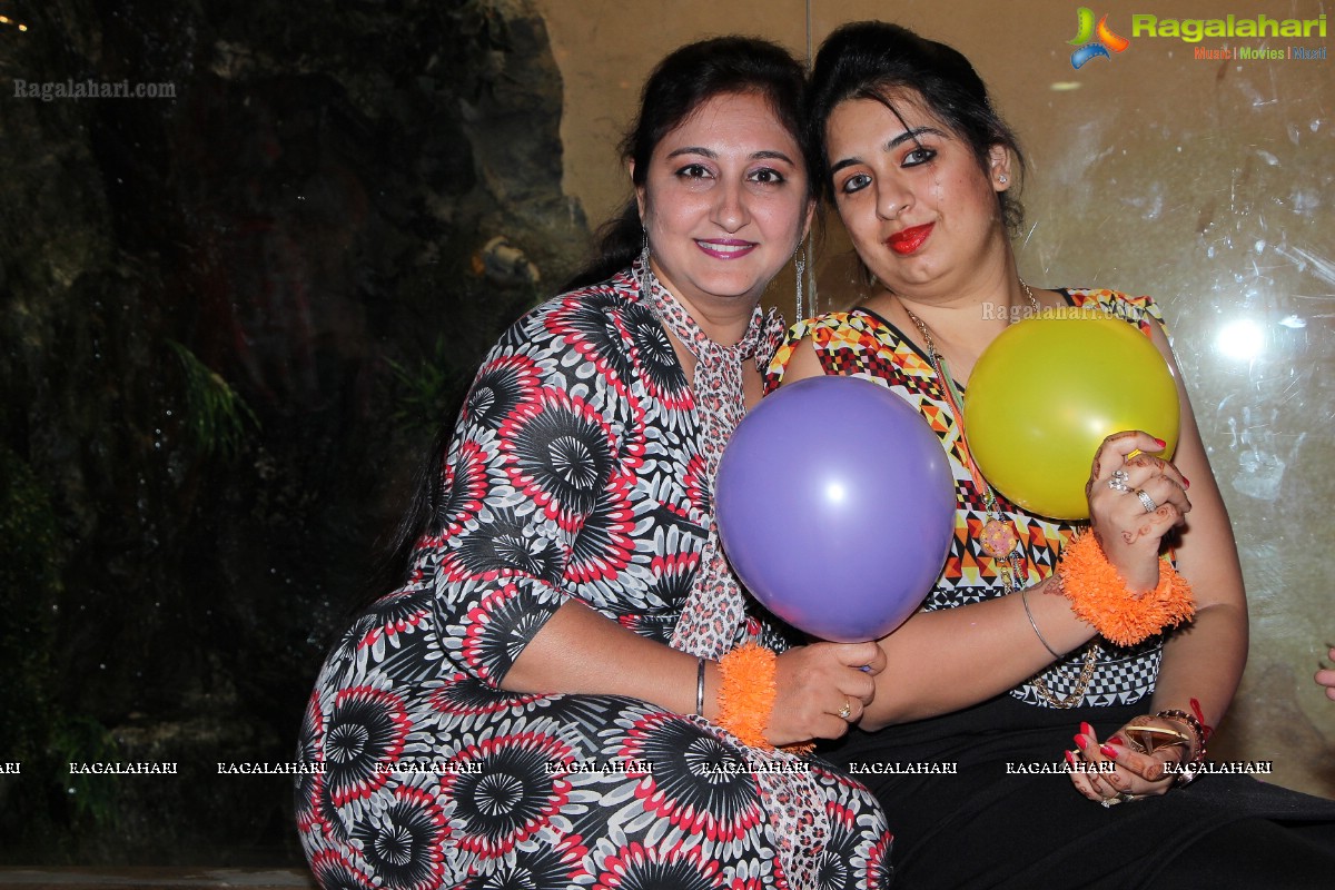 Gorgeous Girls Club Floral Theme Party at Ohris, Hyderabad