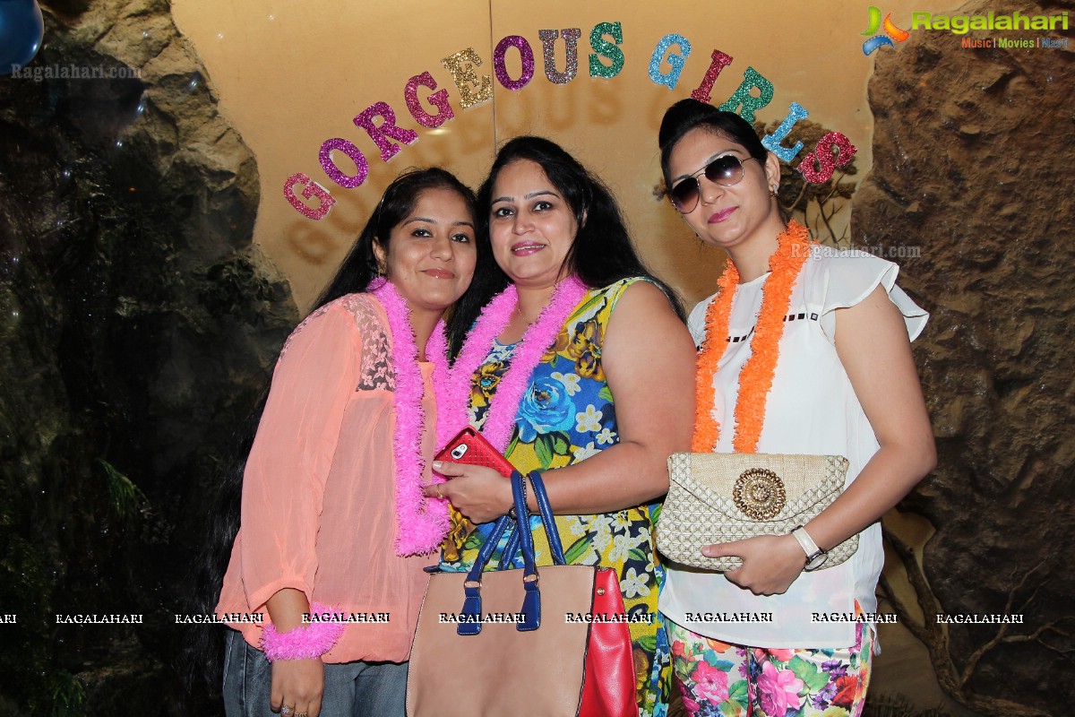 Gorgeous Girls Club Floral Theme Party at Ohris, Hyderabad