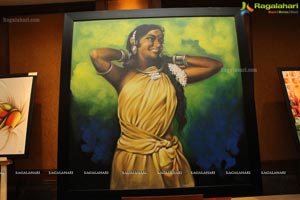 50th Solo Art Exhibition of Hari Srinivas at Taj Krishna