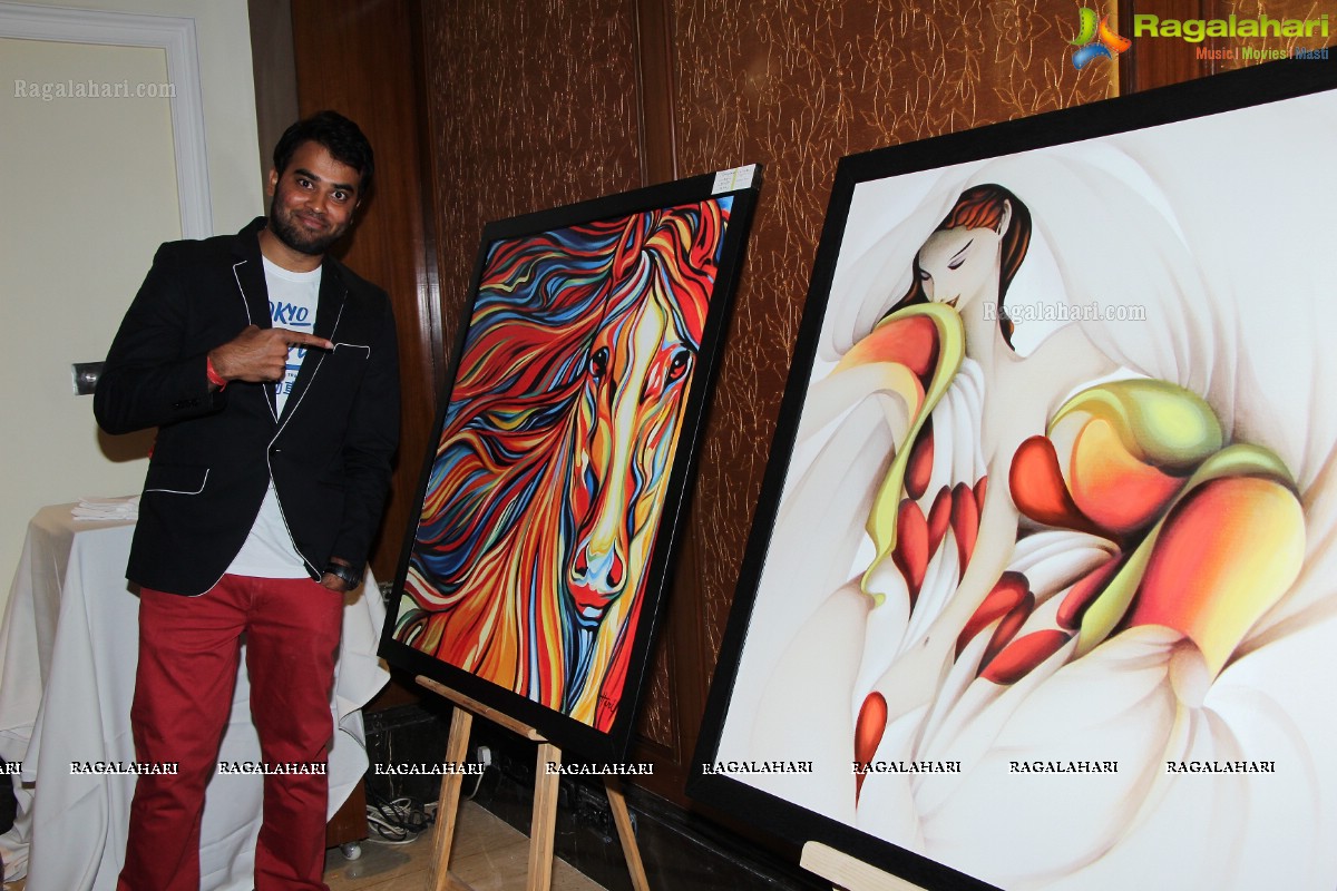 50th Solo Art Exhibition of Hari Srinivas at Taj Krishna, Hyderabad