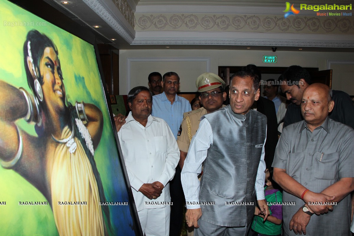 50th Solo Art Exhibition of Hari Srinivas at Taj Krishna, Hyderabad