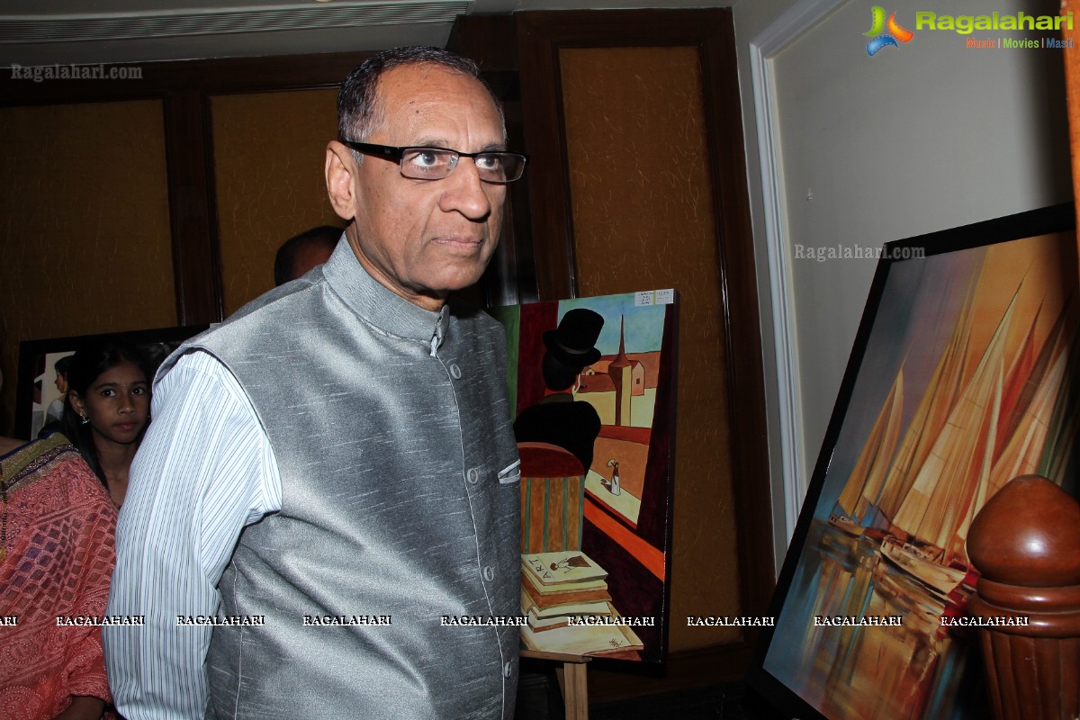 50th Solo Art Exhibition of Hari Srinivas at Taj Krishna, Hyderabad