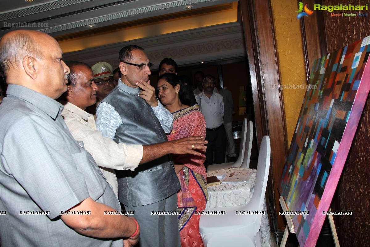 50th Solo Art Exhibition of Hari Srinivas at Taj Krishna, Hyderabad