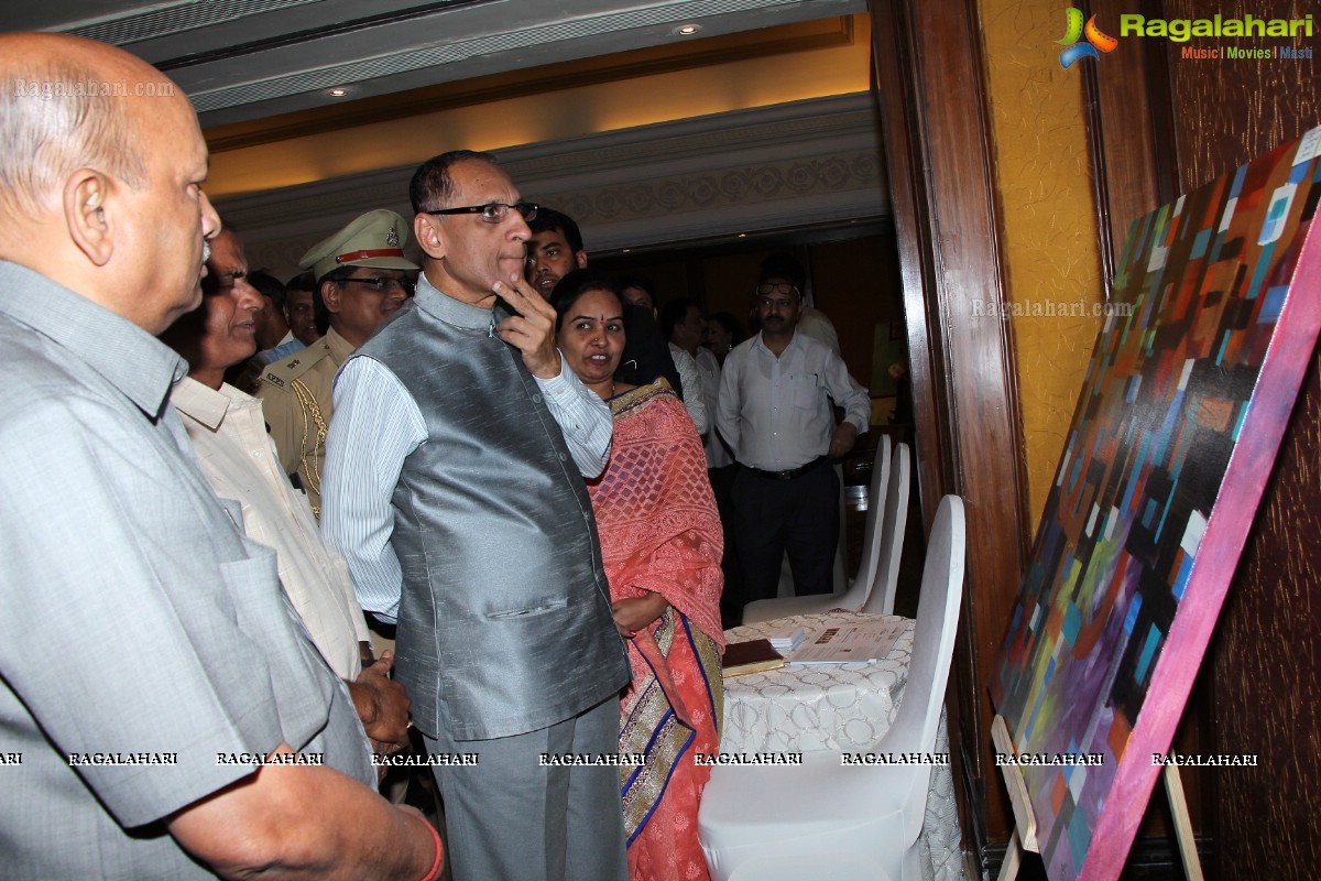 50th Solo Art Exhibition of Hari Srinivas at Taj Krishna, Hyderabad