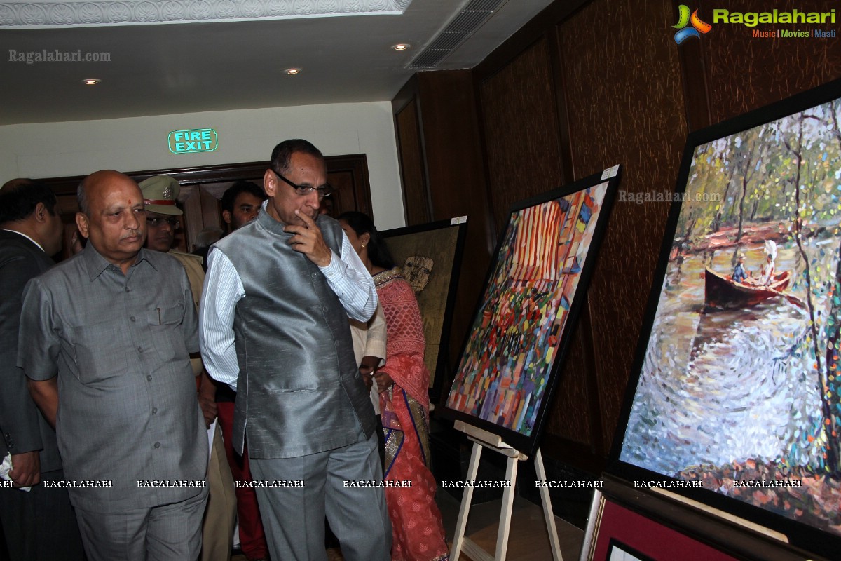 50th Solo Art Exhibition of Hari Srinivas at Taj Krishna, Hyderabad